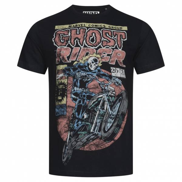 Lizenz Ghost Rider MARVEL Heren T-shirt FBMTS708BLK