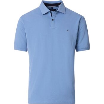 Casa Moda T-shirt  Polo Stretch Blauw