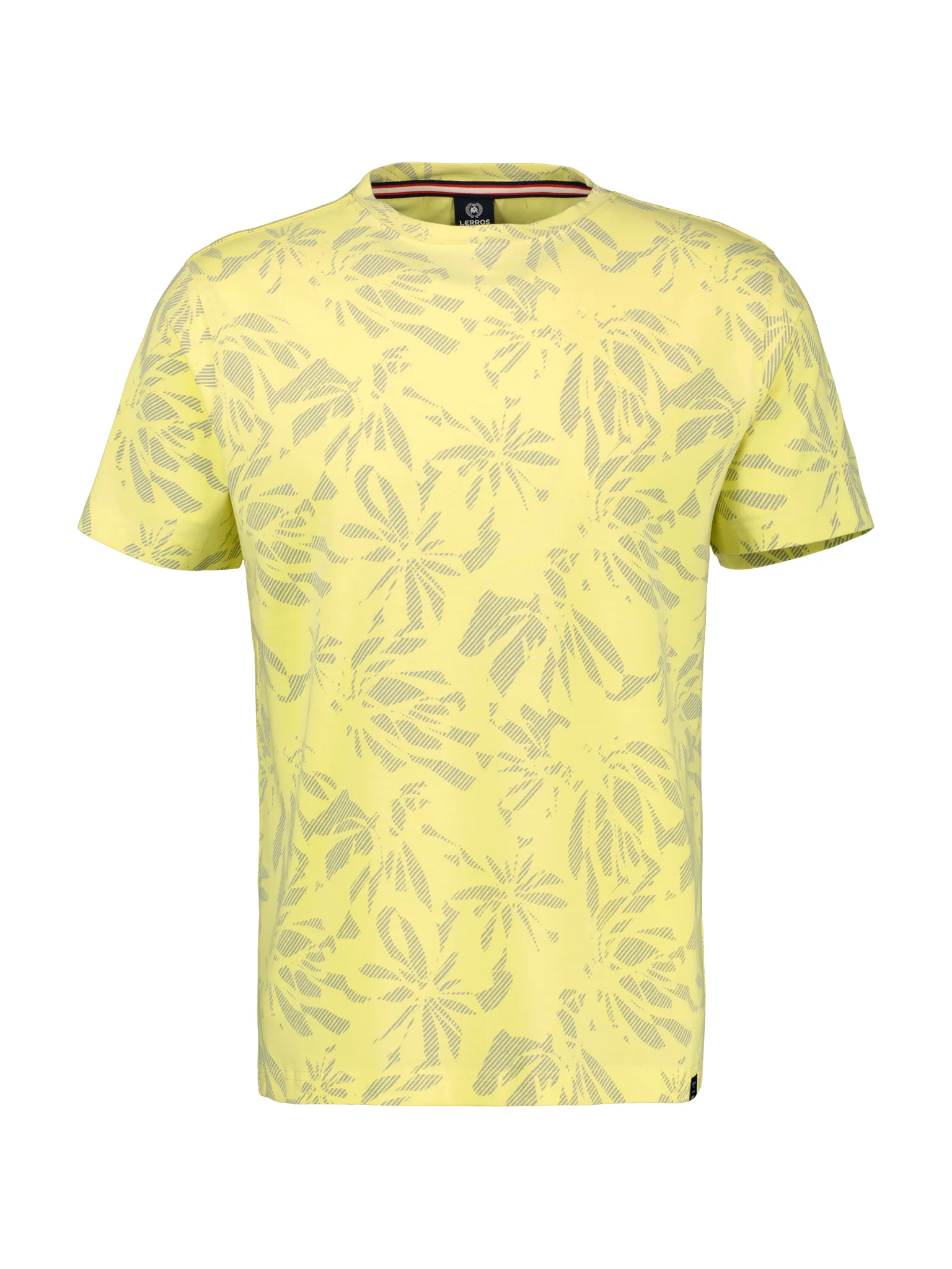 Lerros Heren shirt 2533027 532 faded yellow