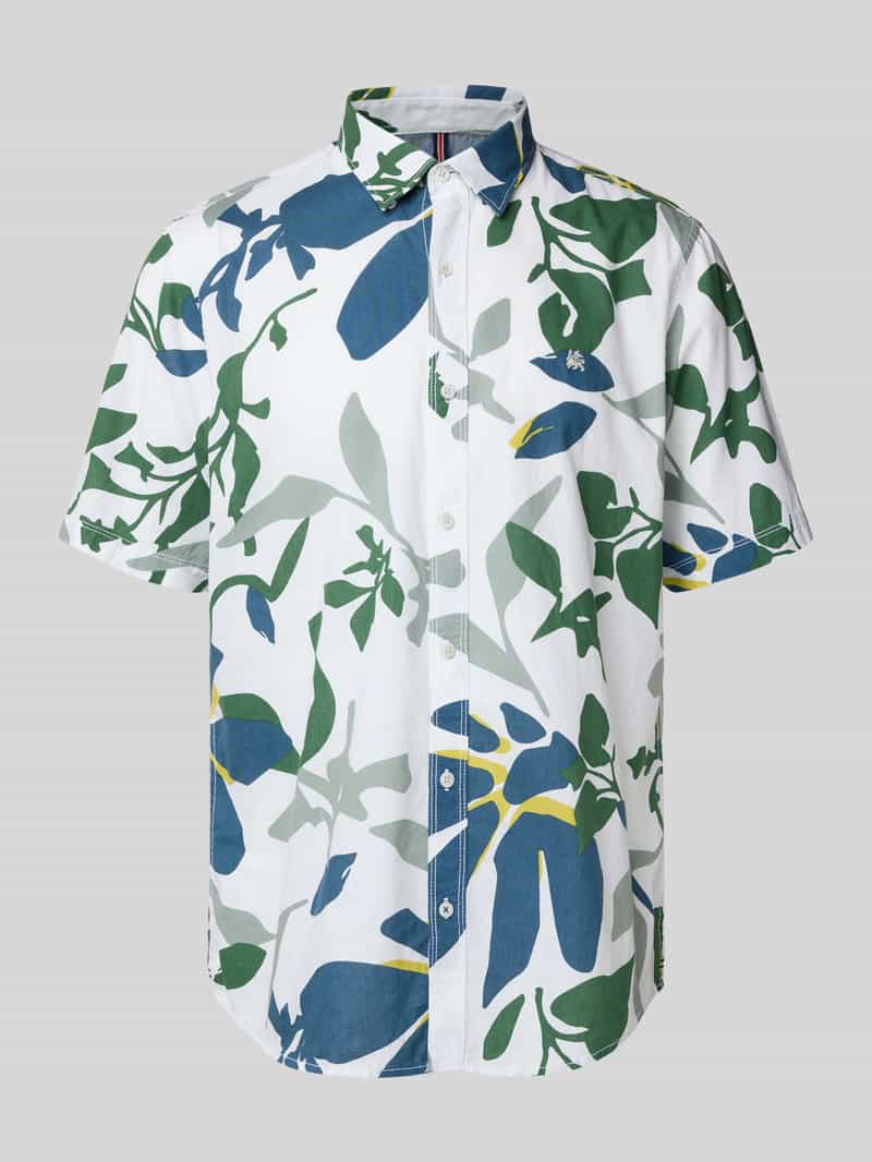 Lerros Overhemd met korte mouwen  zomerhemd in Hawaiian-stijl