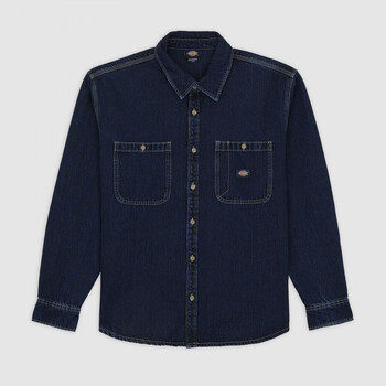 Dickies Overhemd Lange Mouw  Mechanic denim shirt ls