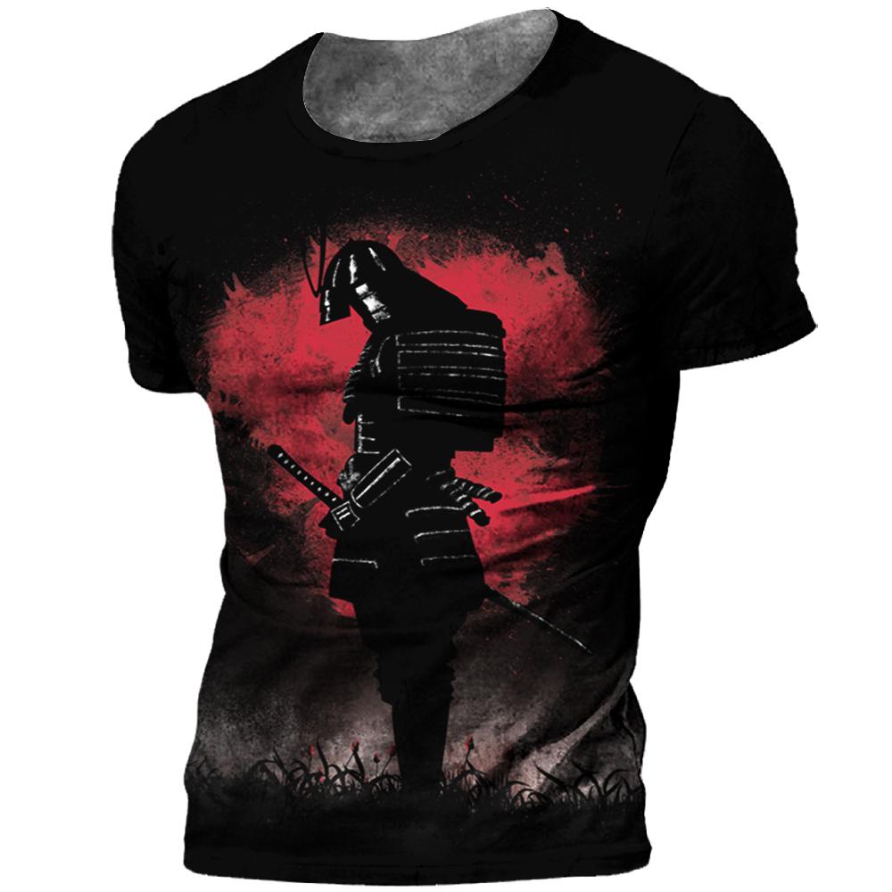 Xr 01 Nieuw T-shirt 3D-print Korte mouw Tops Tees Casual Retro heren-T-shirt Oversized Vintage herenkleding L