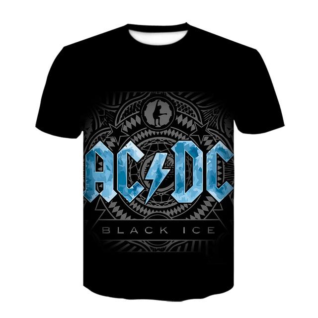 Baibao QIQI Zomer heren T-shirt Korte mouwen Plus Size Hiphop Jeugd heren Rock Band 3d Gedrukt Straat Casual T-shirt XXXL