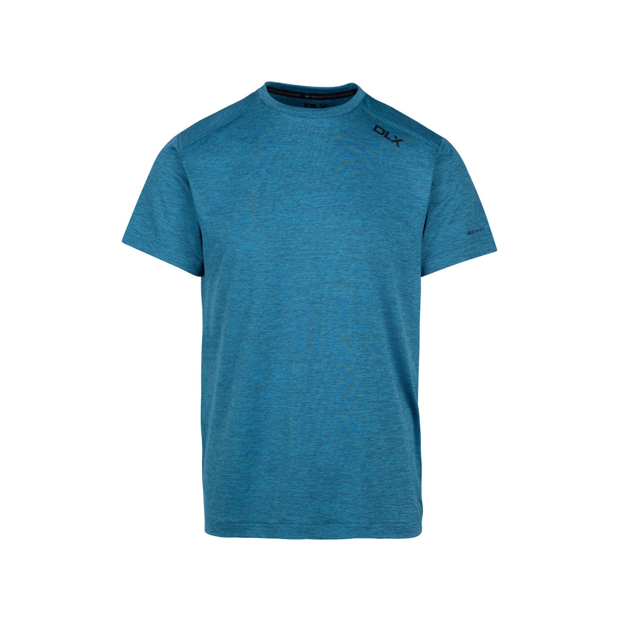 Trespass Mens Doyle DLX Marl T-Shirt XS bondi blauwe kleur