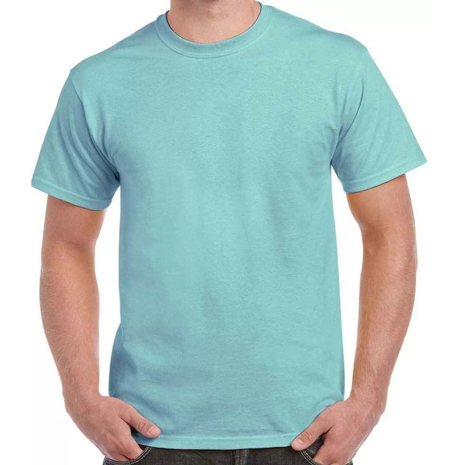 Pertemba FR - Apparel Gildan Hammer Unisex volwassen katoenen klassiek T-shirt S zeegroene kleur