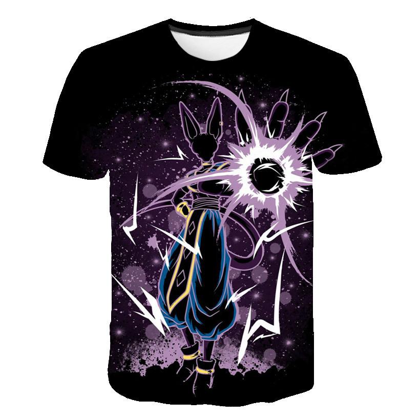 SDS003 Anime Vegeta T-shirt Dragon-Balls T-shirts Heren T-shirt Klassieke Herenkleding Harajuku Grafische Bedrukte Kleding Zomer Tops Tees XXXL
