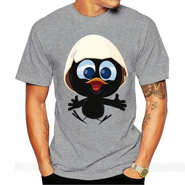 ETST WENDY Zonlicht T-shirt Big Size Mannen Calimero Mannen T-shirt Geschilderd Grappige T-shirt Mannen T-shirt XXXL