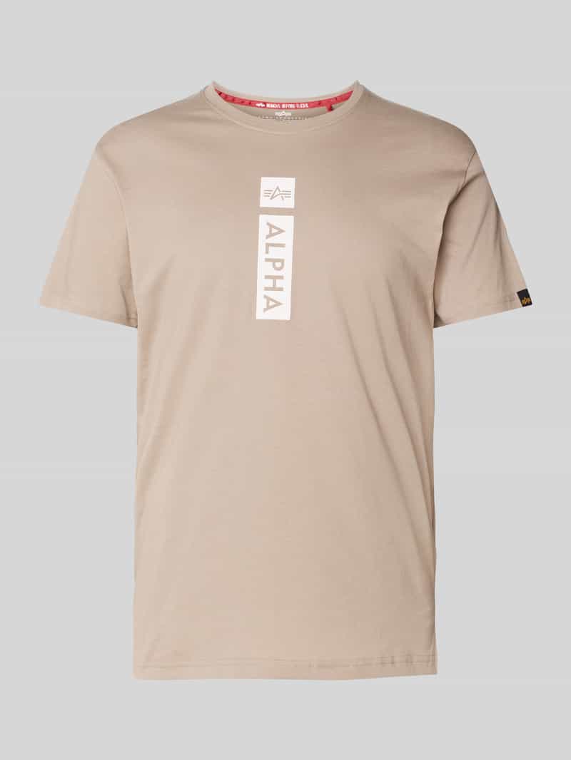 Alpha Industries T-shirt  Men - T-Shirts Alpha Puff Print T-Shirt