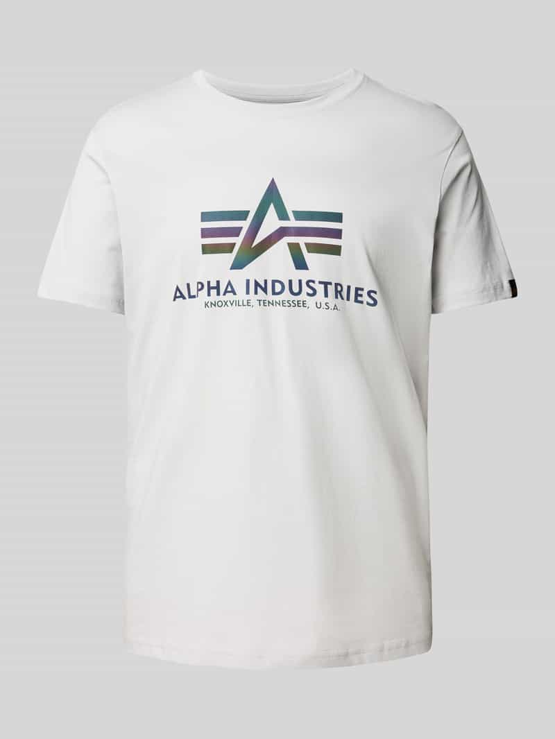 Alpha Industries T-shirt  Men - T-Shirts Basic T-Shirt BL Rainbow Ref.