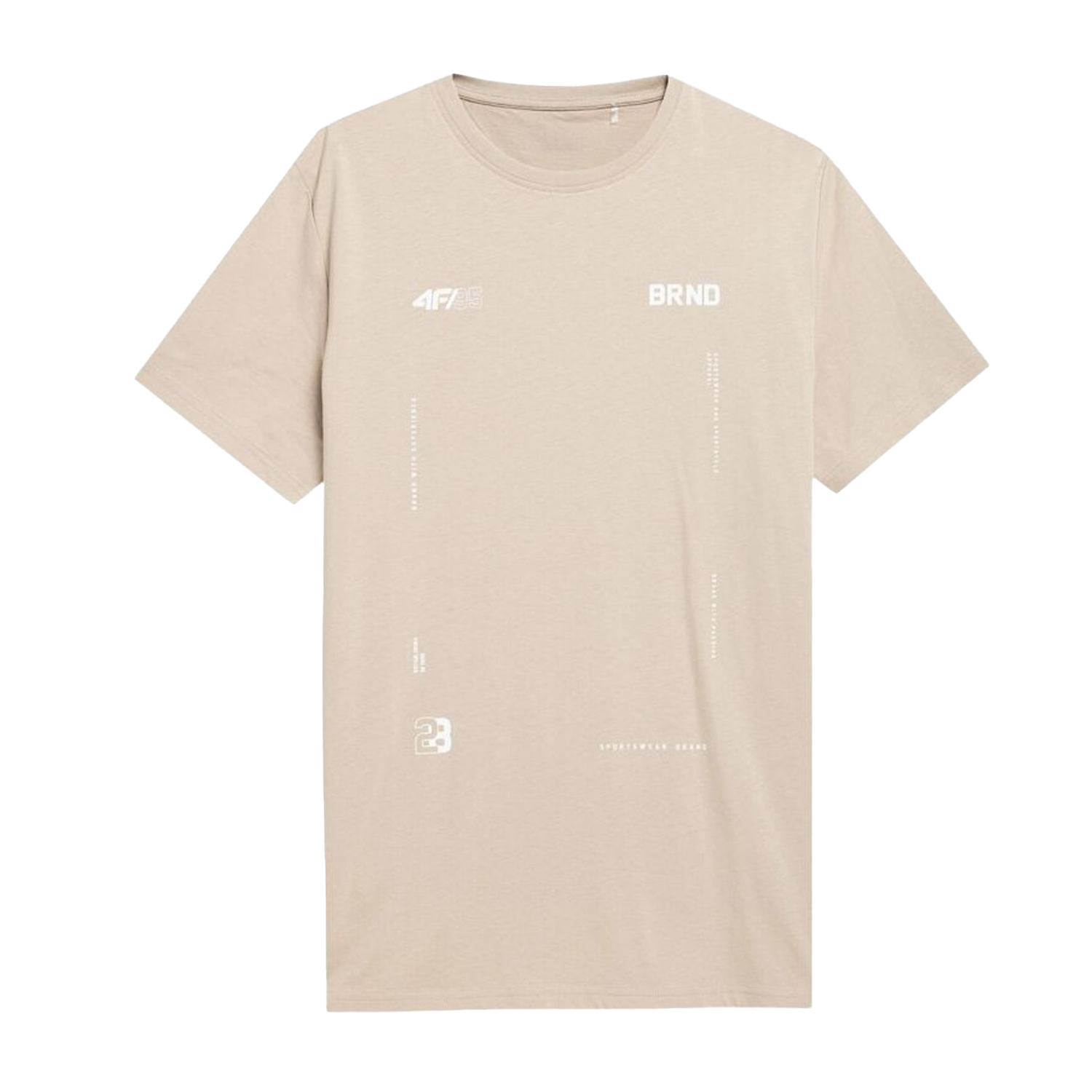 4F Herenlogo t-shirt