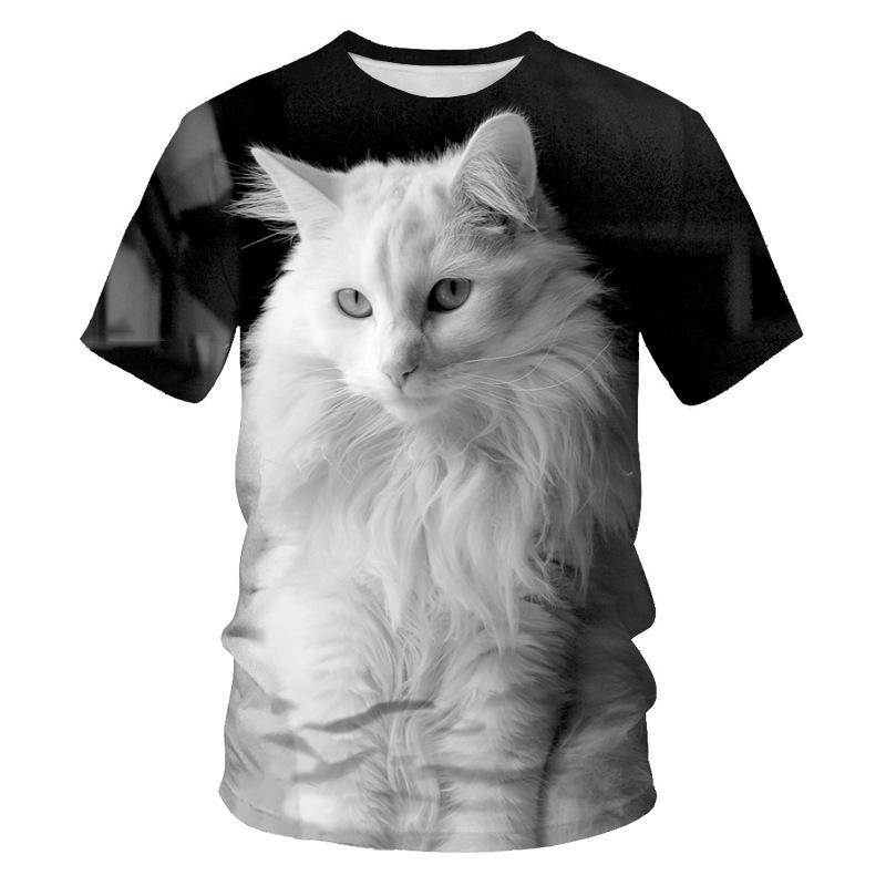 WowClassic Heren O-hals korte mouw zomer cartoon 3D-print T-shirt 6XL