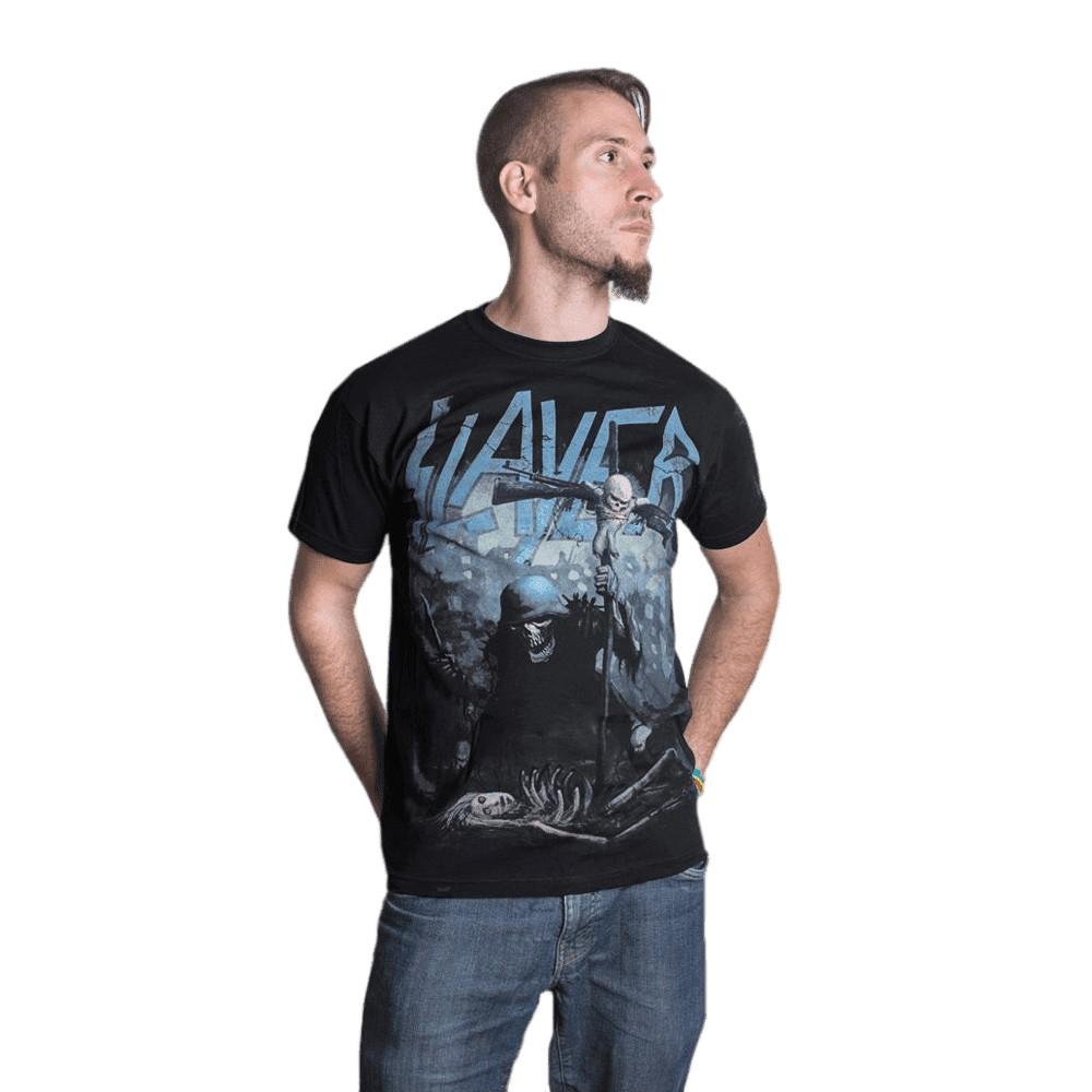 Pertemba FR - Apparel Slayer Unisex volwassen soldaat Cross T-shirt XXL zwart