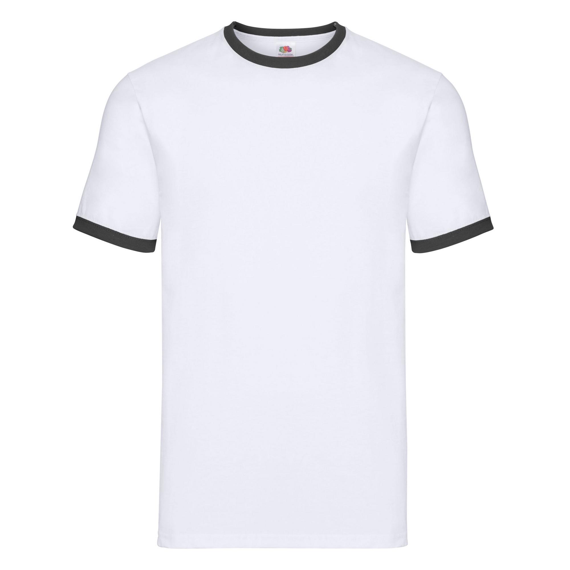 Fruit Of The Loom Mens Ringer T-Shirt
