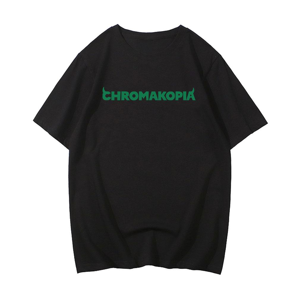 Planet clothing wholesale Chromakopia Tylerr The Creator T-shirt 2024 Nieuw Album Grafisch Groen T-shirt Katoen Korte Mouw Unisex T-shirt O-hals Heren T-shirts L