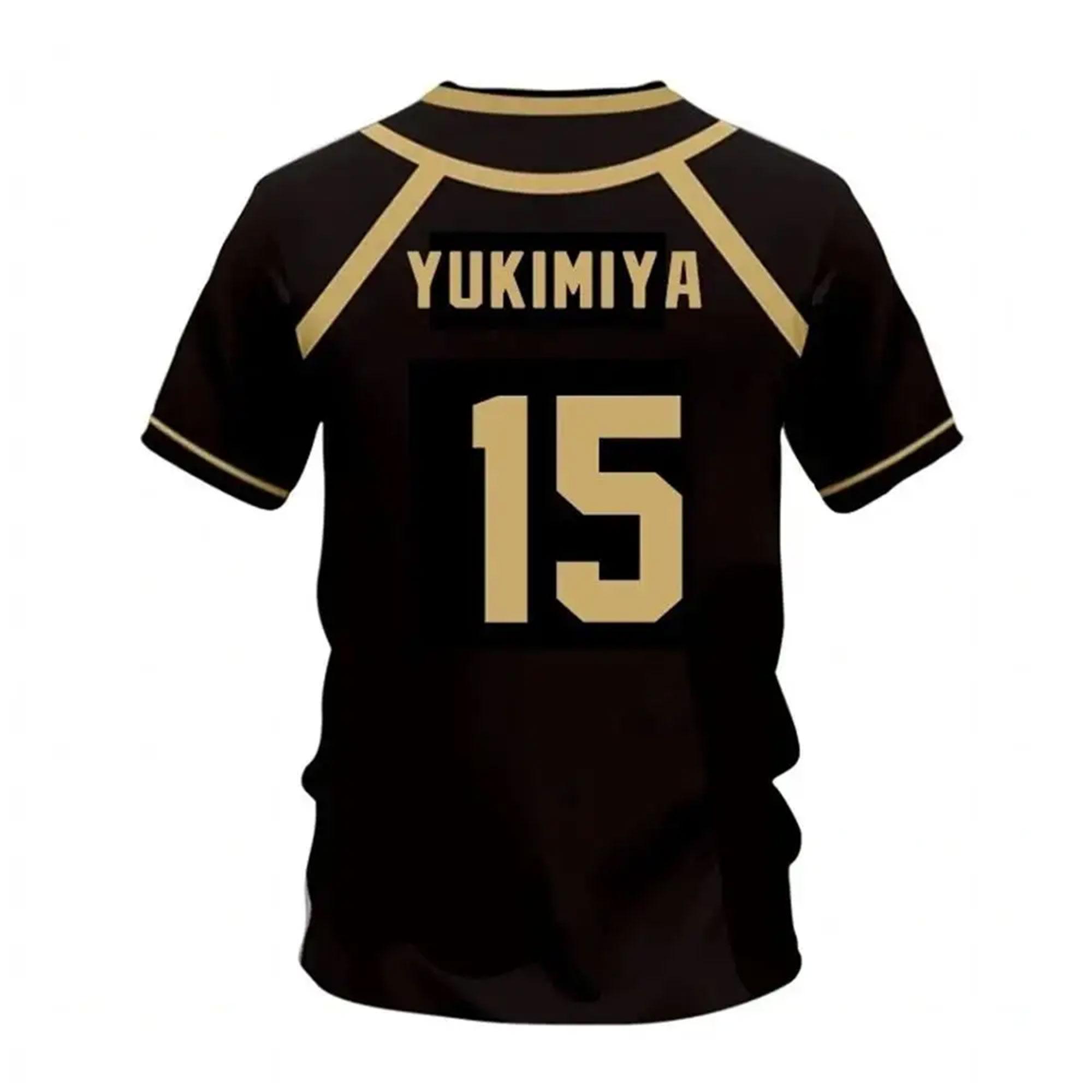 Xuhaijian02 Jersey Futsal Patroon Vl Replika Blue Lock Anime Bastard Munich Zomer Heren En Dames 3Dt Shirt Casual Sport T-shirt Top XXS
