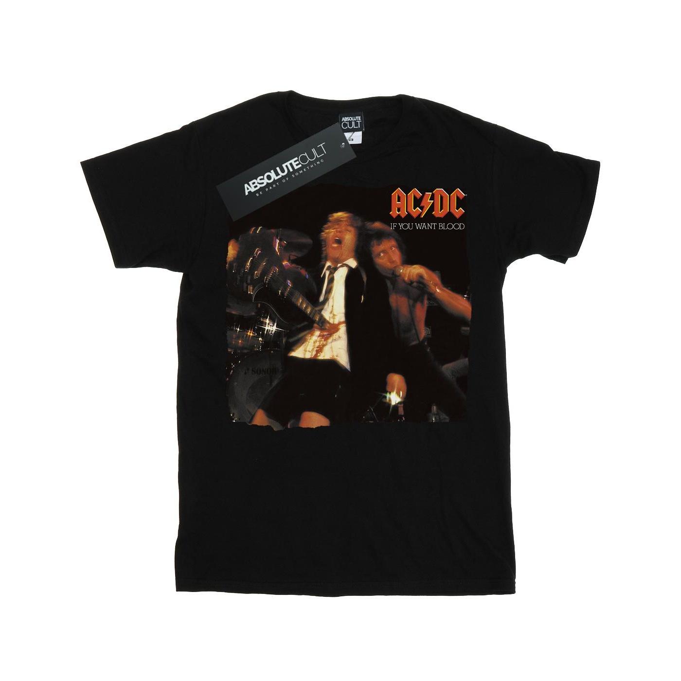 Pertemba Style Loft AC/DC Heren If You Want Blood T-shirt L zwart