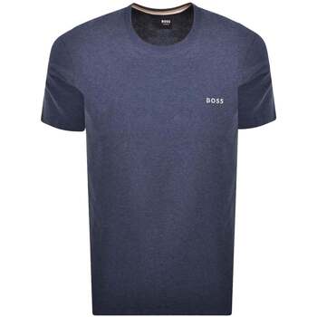 Boss T-shirt Korte Mouw  Mix Match T-Shirt Open Blue