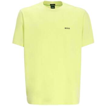 Boss T-shirt Korte Mouw  Crew Neck Tee T-Shirt Light Pastel Green