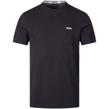 Boss T-shirt Korte Mouw  Pique Taddy T-Shirt Dark Blue