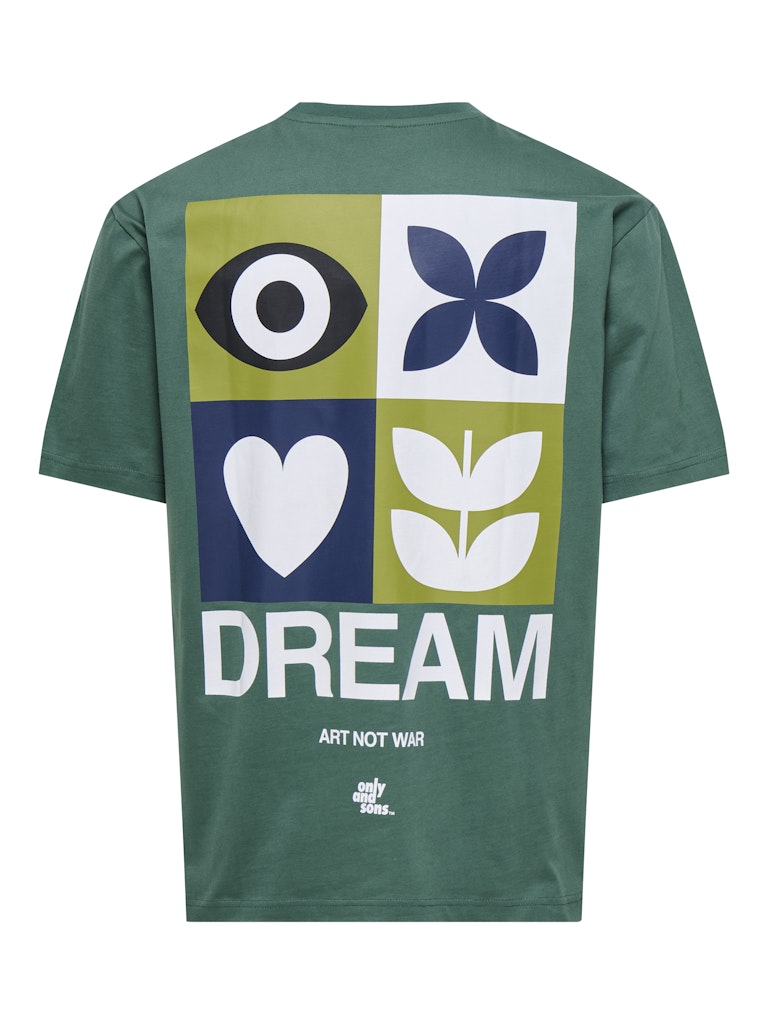 Only & Sons onsfred giroud rlx ss tee 22036984 mallard green
