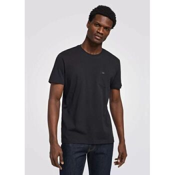 Lee T-shirt Korte Mouw  112115058 POCKET TEE-BLACK
