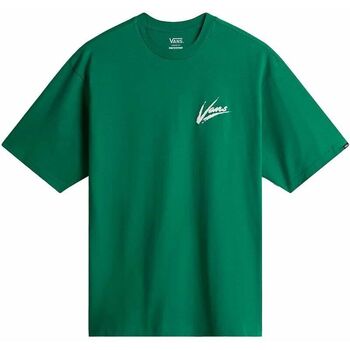 Vans T-shirt Korte Mouw  VN000K42 BRUSH SCRIPT-J5F1 VERDANT GREEN