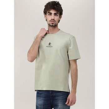 Premiata T-shirt Korte Mouw  PA1019 JERSEY-GREEN