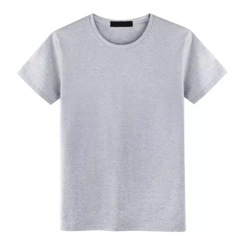 Cloth W Heren Zomer Casual Outdoor T-shirt Heren Sport T-shirt Plus Size Sport Sneldrogend Ademend Tops 4XL grijs