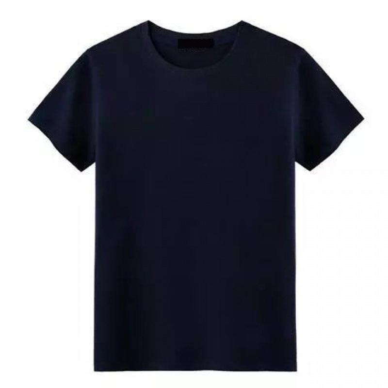 Cloth W Heren Zomer Casual Outdoor T-shirt Heren Sport T-shirt Plus Size Sport Sneldrogend Ademend Tops M marineblauwe kleur