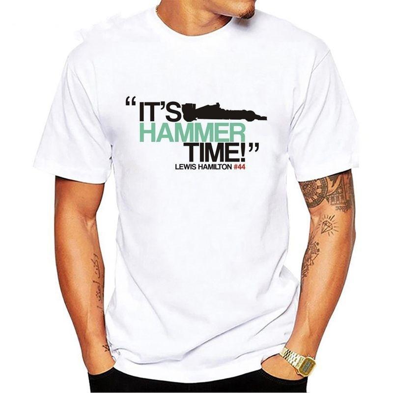 91140105MA0LRRXG83 ItS Hammer Time Lewis Hamilton Unisex T-shirt Heren Fitnesskleding Korte Mouw XXXXL