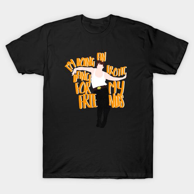 YSM Cotton Tshirt Mannen Zwart Print T-shirt Super Grote T-shirt diakenen dansen wat we doen in de schaduw typografie No-Cut Transfer Paper Print Katoenen T-shirt 2XL zwart