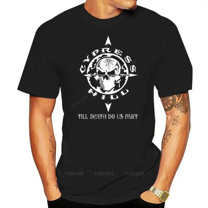 The best product for you Cypress Hill Hip Hop Rap Band T-Shirt Black New Fashion Short Sleeve Sale  Summer T Shirt Black Style Top Tee XXXL zwart