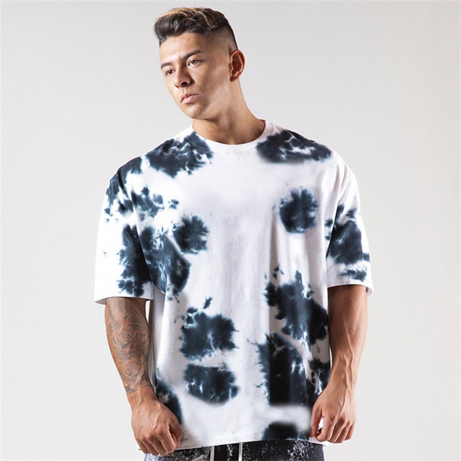 Xr 01 Zomer Nieuw Sport Heren T-shirt Ronde Hals Hardlooptop Korte Mouw Casual Hip Hop Stijl Jogger Fitness GROOT T-SHIRT 6XL zwart