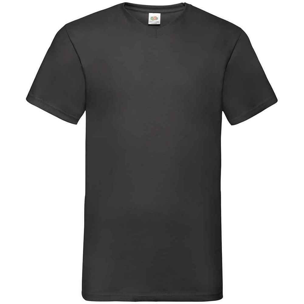 Fruit Of The Loom Mens Valueweight V Neck T-Shirt L