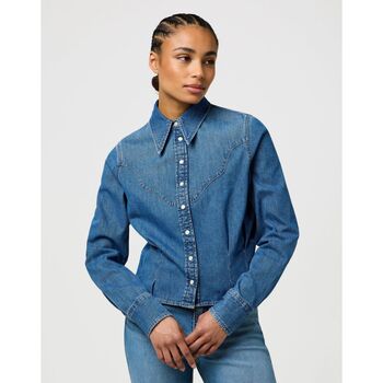 Wrangler Overhemd  112370782 PEPLUM-LIGHT HAND