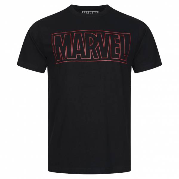 Lizenz MARVEL-STRIPS Core Logo Heren T-shirt FBMTS365BLK