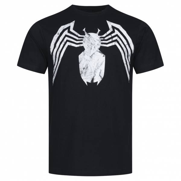 Lizenz VENOM MARVEL-embleem Heren T-shirt FBMTS368BLK