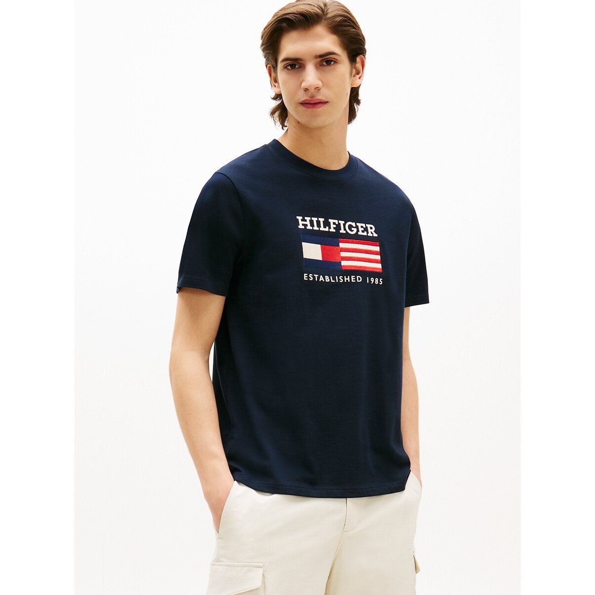 Tommy Hilfiger T-shirt AMERICANA MONOTYPE FLAG BOX TEE
