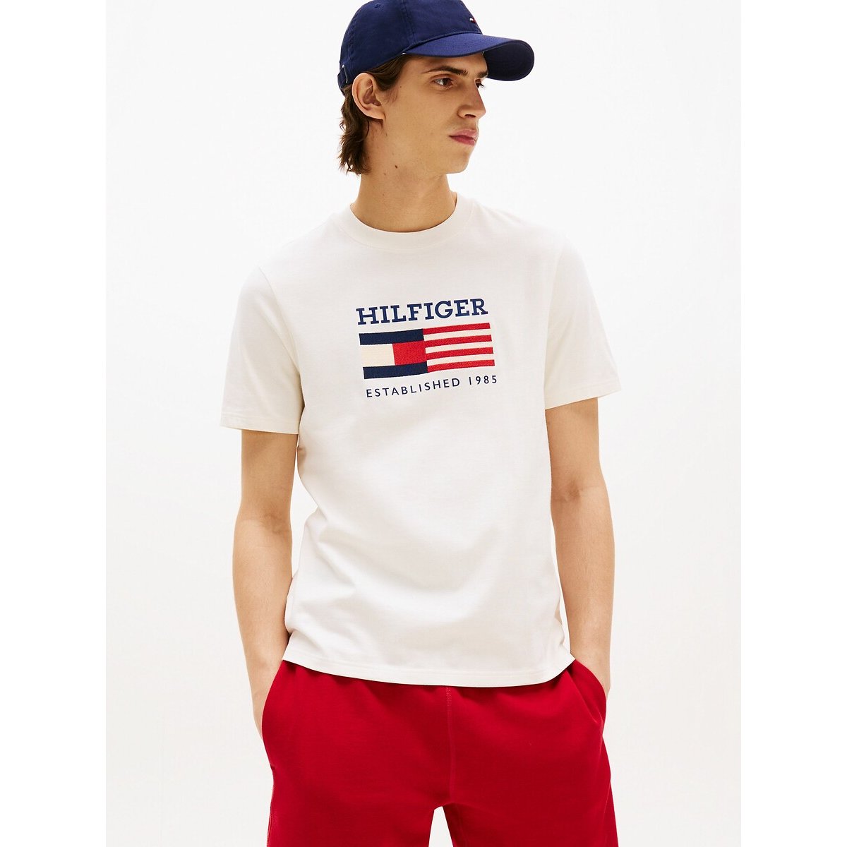 Tommy Hilfiger T-shirt AMERICANA MONOTYPE FLAG BOX TEE