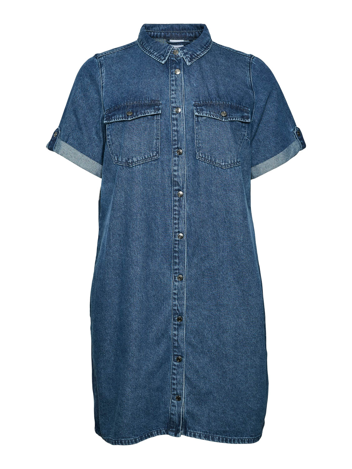 Vero moda Vmcjennie Ss Short Denim Dress Ga C: