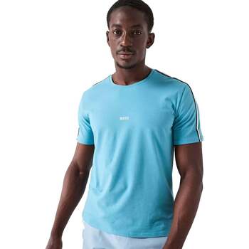 Boss T-shirt Korte Mouw  Lightweight Unique T-Shirt Light Pastel Blue