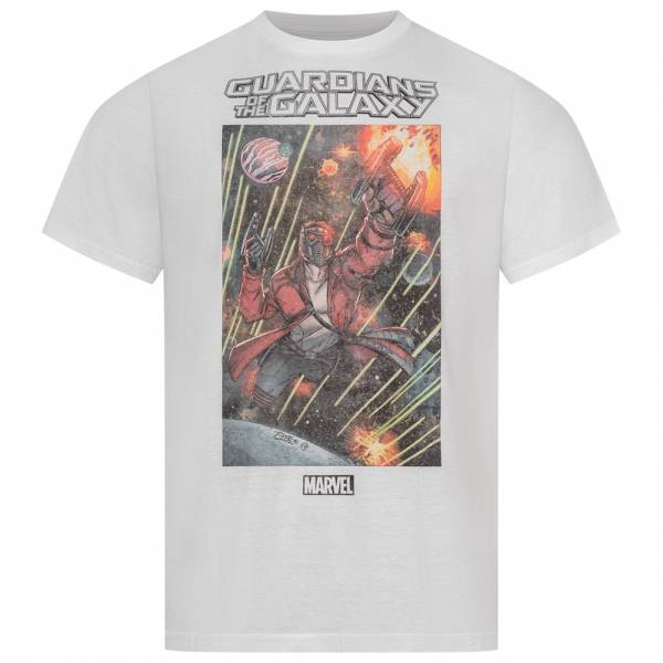 Lizenz Marvel Guardians of the Galaxy Heren T-shirt MAMTS098WHT