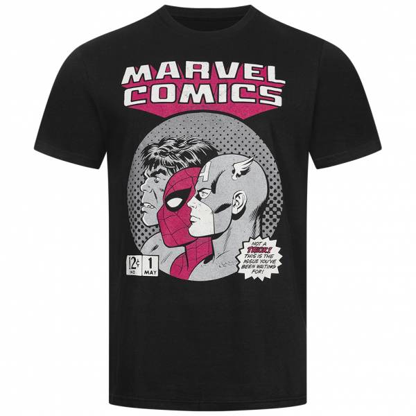 Lizenz Marvel Hero Profile Heren T-shirt MAMTS260BLK