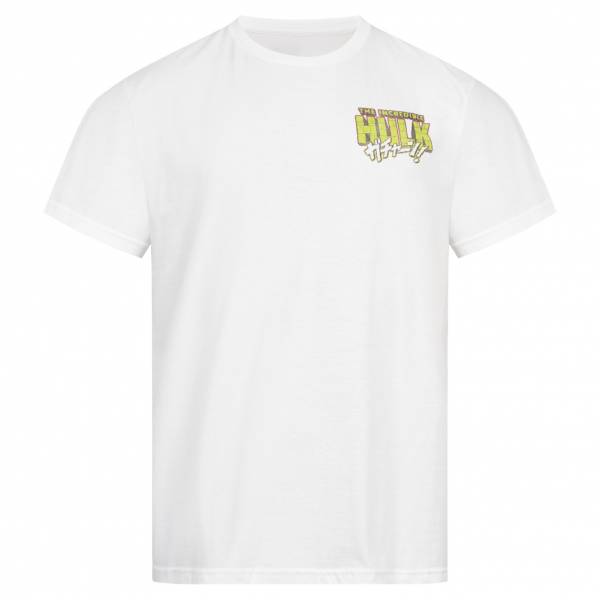 Lizenz Hulk Marvel Manga Heren T-shirt MAMTS040WHT