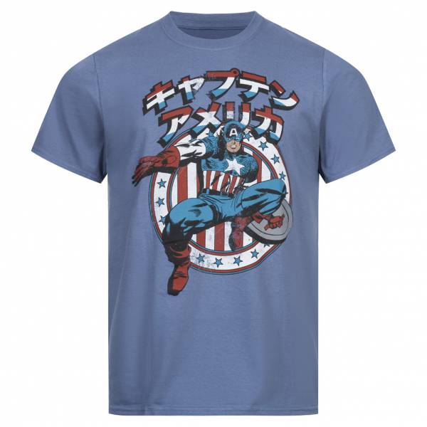 Lizenz Captain America Marvel Japan Stances Heren T-shirt FBMTS729IND