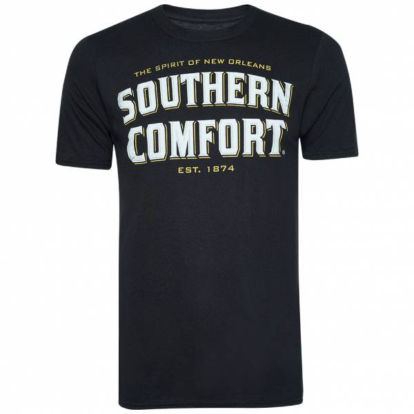 Lizenz ZUIDELIJK COMFORT Soco Logo Heren T-shirt POMTS224BLK