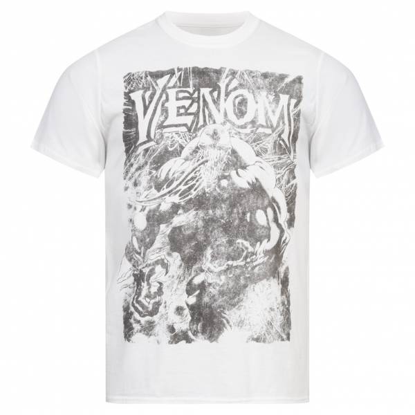 Lizenz Venom Marvel Heren T-shirt FBMTS786WHT