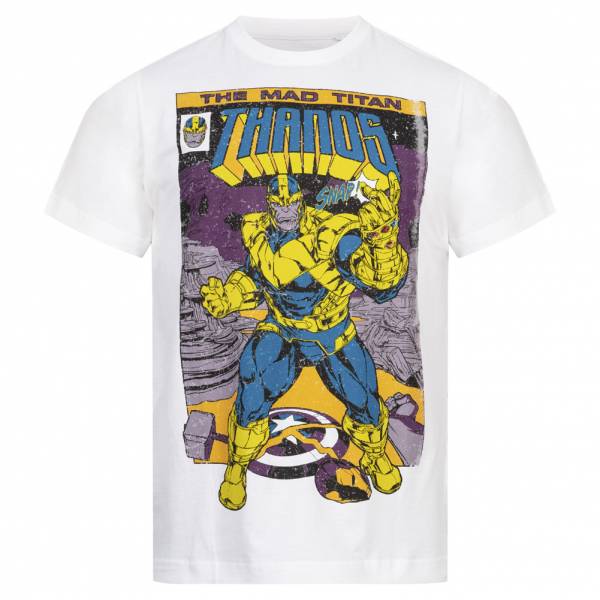 Lizenz Thanos Stance Marvel Snap Heren T-shirt FBMTS670WHT