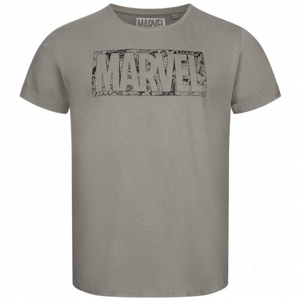 Lizenz Marvel Comic Logo Heren T-shirt FBLTS405LKH