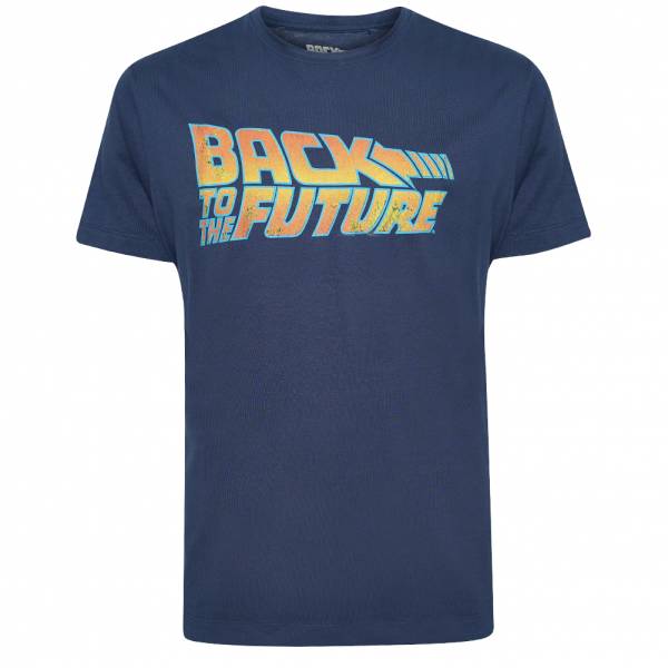 Lizenz Terug naar de toekomst Logo Heren T-shirt GBMTS380NVY